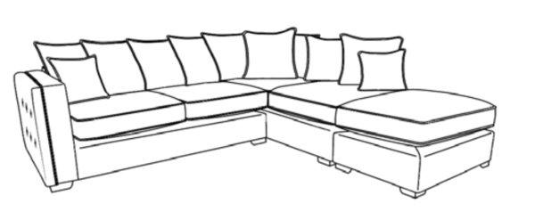 RHF Chaise Corner