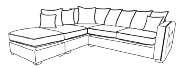 LHF Chaise Corner