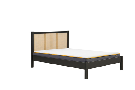 Rattan Bed Black