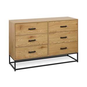 HAR503 6 Drawer Wide Chest