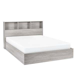 Ottoman Bed With Gas Lift Up System - Grey Oak