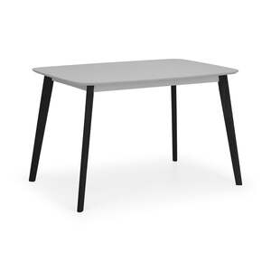 CAS203 Rectangular Dining Table - Grey/Black