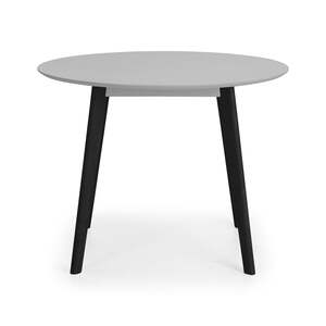 CAS204 Round Dining Table - Grey/Black