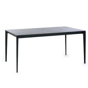MIA106 Rectangular Stone Top Dining Table - Slate Grey