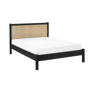 Rattan Bed - Black