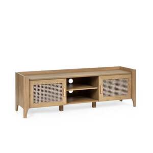 SYD007 Media Unit - Oak