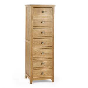 MAL257 7 Drawer Narrow Chest