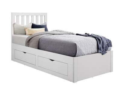 Single Bed White