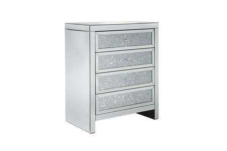 VIECH4MIR 4 Drawer Chest White