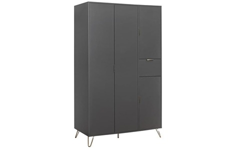 ARLWD4CHA 4 Door Wardrobe Charcoal