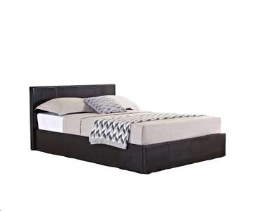 BEOTB4BRNV2 Small Double Ottoman Bed Brown