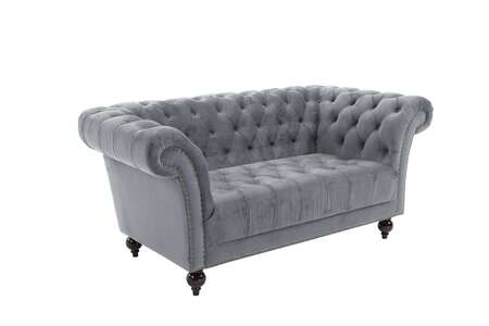 CHE2SGRY 2 Seater Sofa Grey