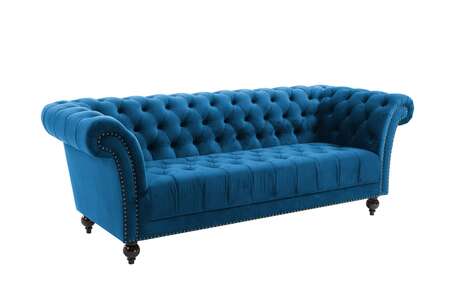 CHE3SBLU 3 Seater Sofa Blue