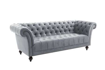CHE3SGRY 3 Seater Sofa Grey