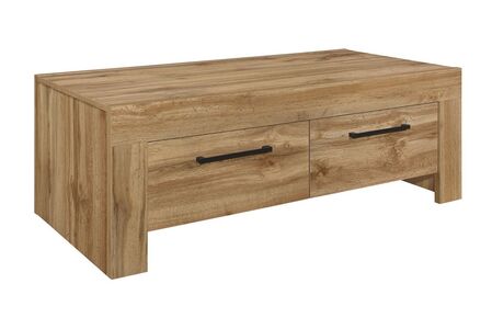 CMPCTOAK 4 Drawer Coffee Table Oak
