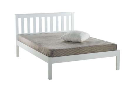 DENB46WHTV2 Double Bed White