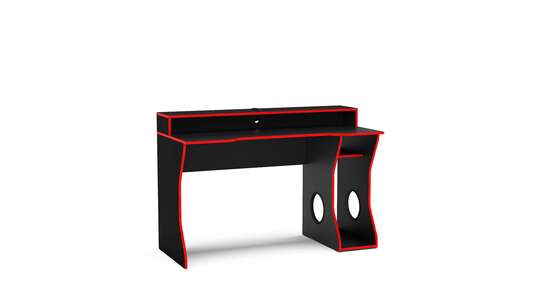 ENZGCDBRDV2 Gaming Computer Desk Black & Red