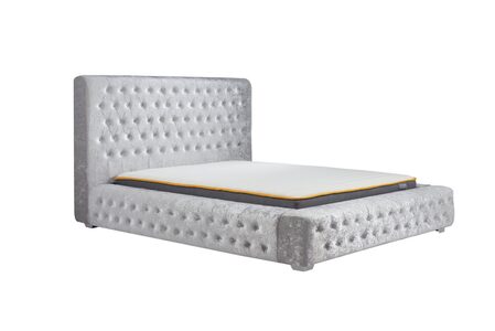 GRAB46STE Double Bed Grey