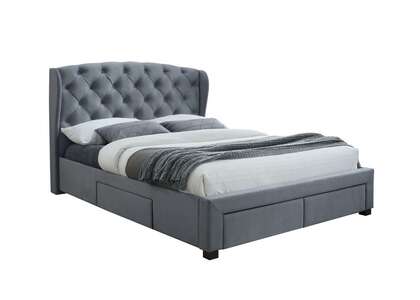 HOPB5GRV King Bed Grey