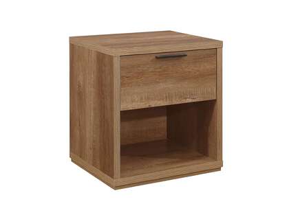 SKW1BSROE 1 Drawer Bedside Rustic Oak
