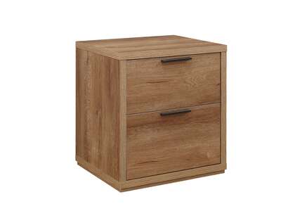 SKW2BSROE 2 Drawer Bedside Rustic Oak