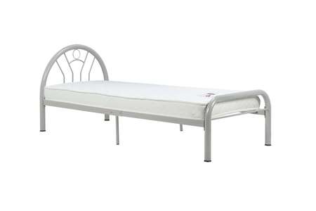 SOLB3 Single Bed Silver