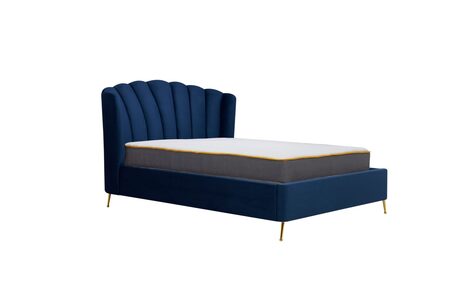 LOTOT5BMNB King Ottoman Bed Midnight Blue