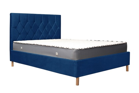 LOXOTB46BLU Double Ottoman Bed Blue
