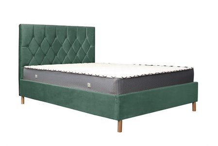 LOXOTB46GRN Double Ottoman Bed Green
