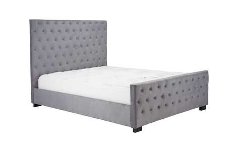 MAQB46GRV Double Bed Grey