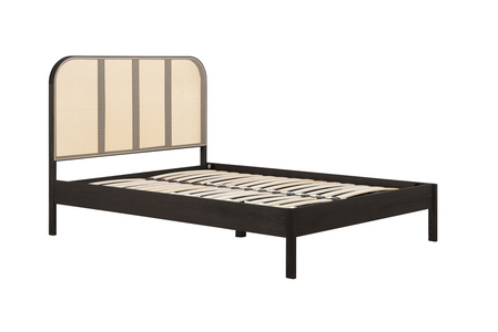 MARRB5BLK King Rattan Bed Black