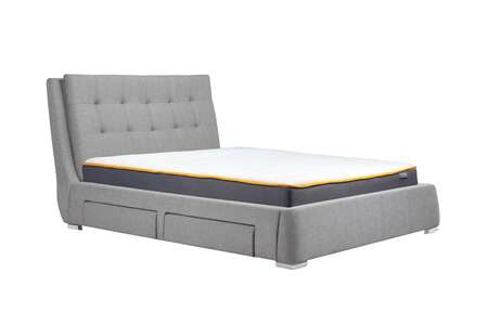 MAY4DB6GRY Super King Bed Grey