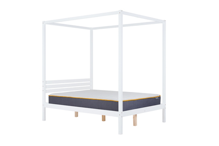 MRCB5WHT Four Poster King Bed White
