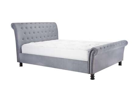 OPUB6GRV Super King Bed Grey