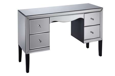 PAL4DTMIR 4 Drawer Dressing Table White
