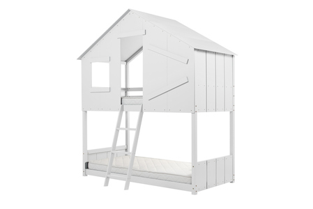 SAFBBWHT Bunk Bed White