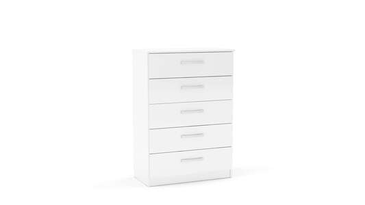 LYNCH5WHT 5 Drawer Chest White