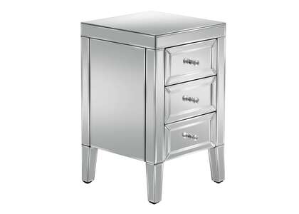 VAL3BSMIR 3 Drawer Bedside