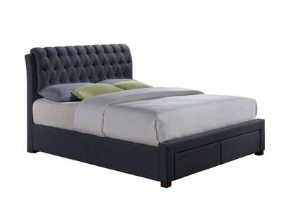 VAL2DB46CHA Double Bed Charcoal