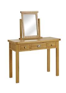 WOB3DTOAK 3 Drawer Dressing Table Oak