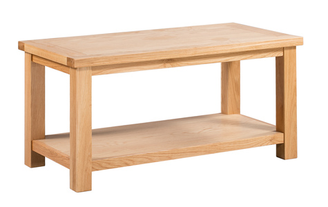 DOR070 Large Coffee Table With Shelf