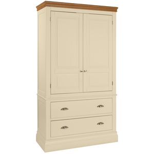 LW55PI Double 2 Drawer Wardrobe