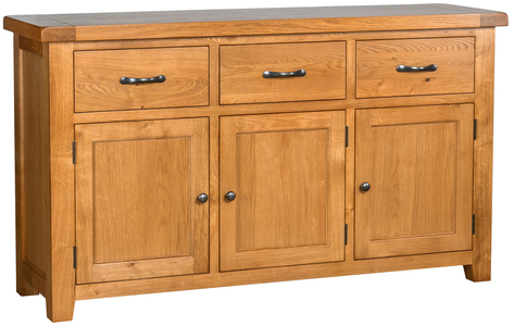 SOM053 3 Door 3 Drawer Sideboard
