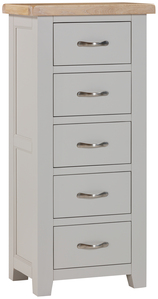 WPT002 5 Drawer Tall Chest