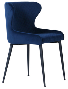 CHT111 Orbit Chair Navy Velvet