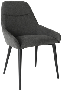 CLY001 Clyde Chair Dark Grey