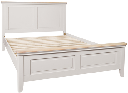 LYD042 4'6" Double High Foot End Panel Bed