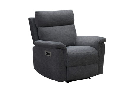 DET-311E-GR Power Recliner - Grey