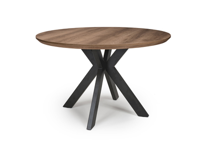 MAN-121-LW Round Table 1200mm - Light Walnut