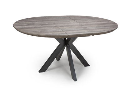 MAN-161-GR Extending Round Table 1200-1600mm - Grey